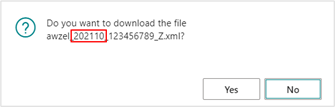 Reporting csv