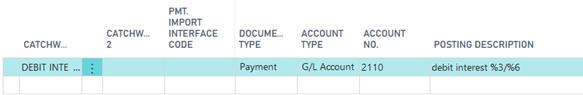 Accounting Rule Setup