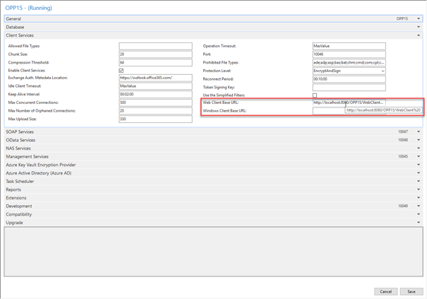 Hyperlink Settings