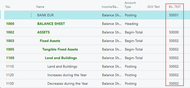 Acc. Group in Account