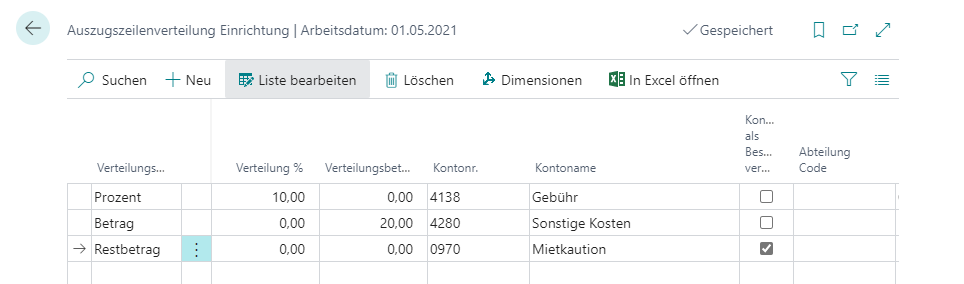 Allocation Proposal