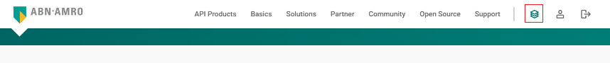 Stack icon ABN AMRO developer portal